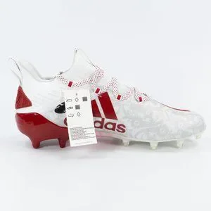 Adidas Adizero New Reign 'Floral Red' FU6708 Football Cleats size 13
